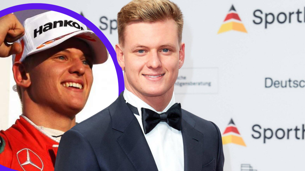 alt="Mick Schumacher Formel 1 im Haas Auto"