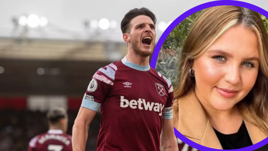 alt="Lauren Fryer – die Freundin von Declan Rice"
