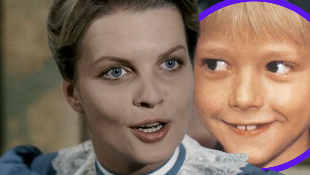alt="Michels Familie in der Verfilmung von Astrid Lindgrens Michel aus Lönneberga"