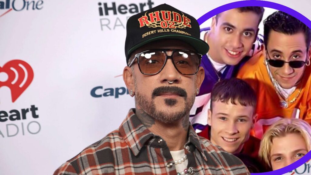 „AJ McLean – Mitglied der Backstreet Boys mit Sonnenbrille“