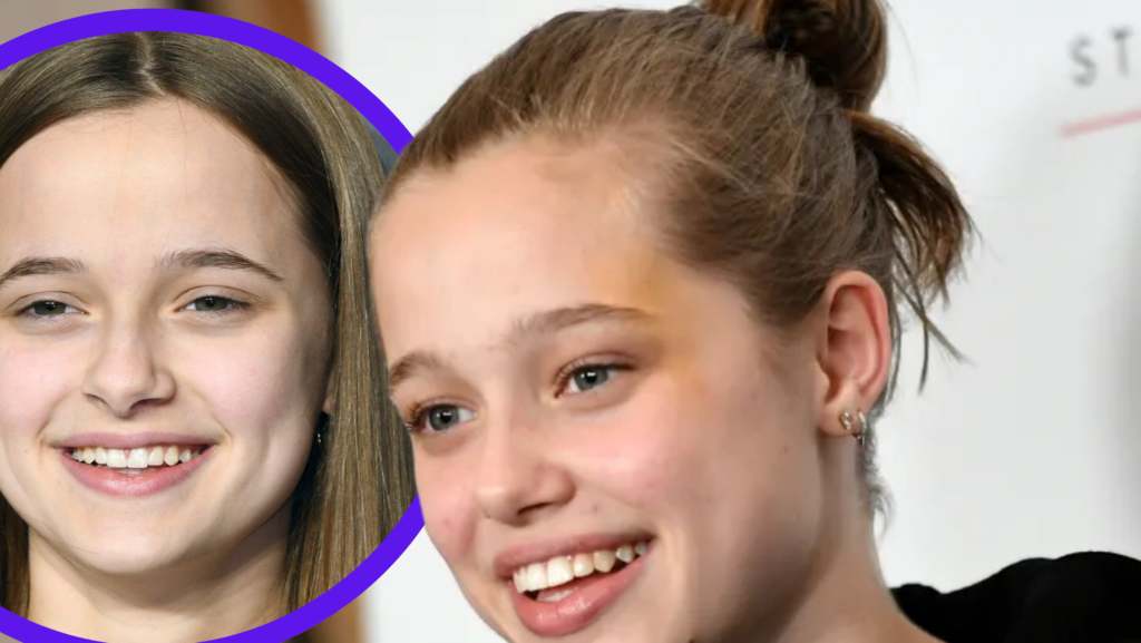 Vivienne Jolie-Pitt mit ihrer Familie bei einem öffentlichen Event