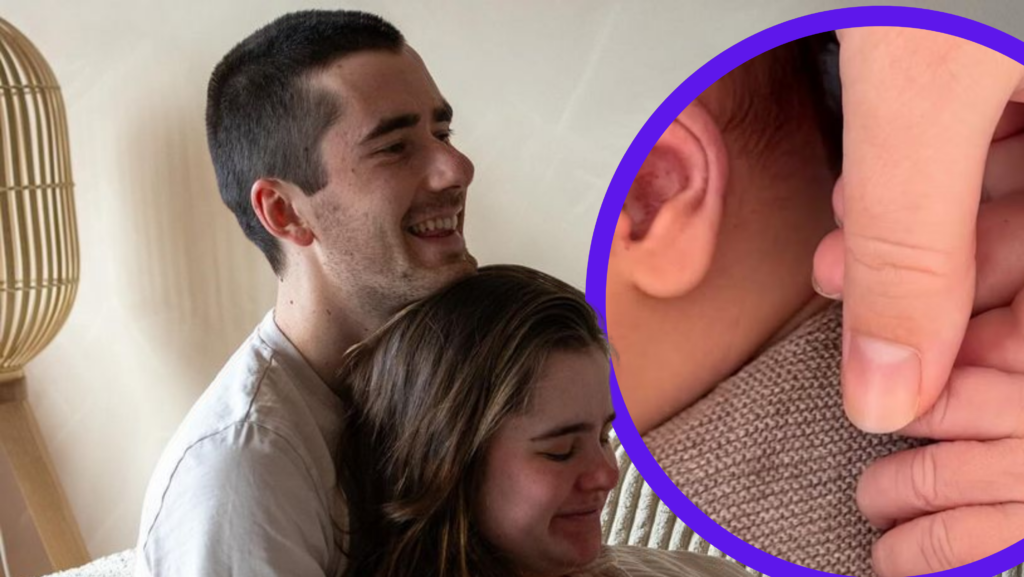 alt="Freiheit im Gepäck Baby Todesursache – Eltern halten Neugeborenes sicher"