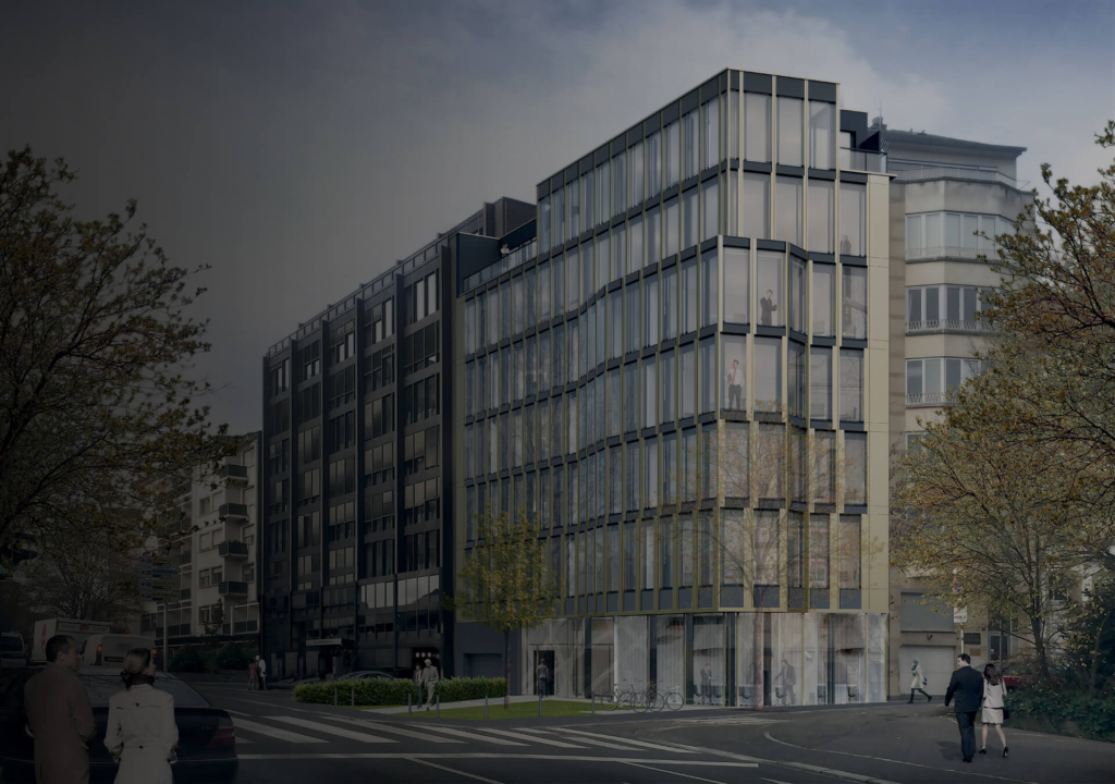 alt="Boulevard Royal 2449 Luxembourg Architektur Tradition und Moderne"