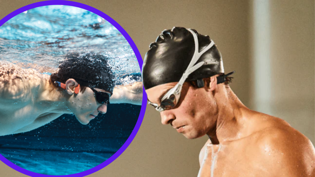 Kopfhörer zum Schwimmen