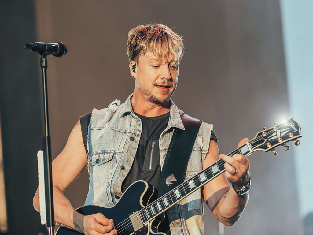 samu haber freundin und der Musiker zusammen fotografiert