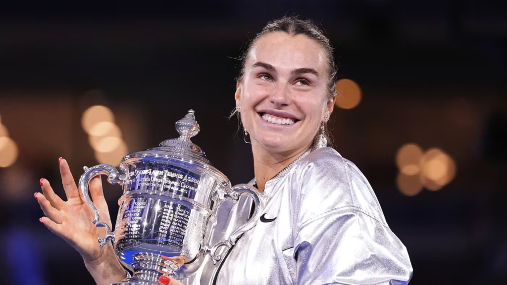 Aryna Sabalenka beim Match – Interesse an ihrem Freund bleibt privat