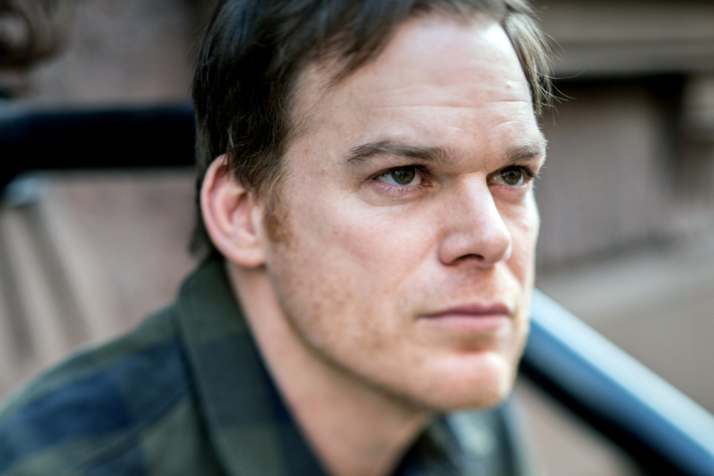 Michael C. Hall Ehepartnerin Jennifer Carpenter während Dexter-Dreh