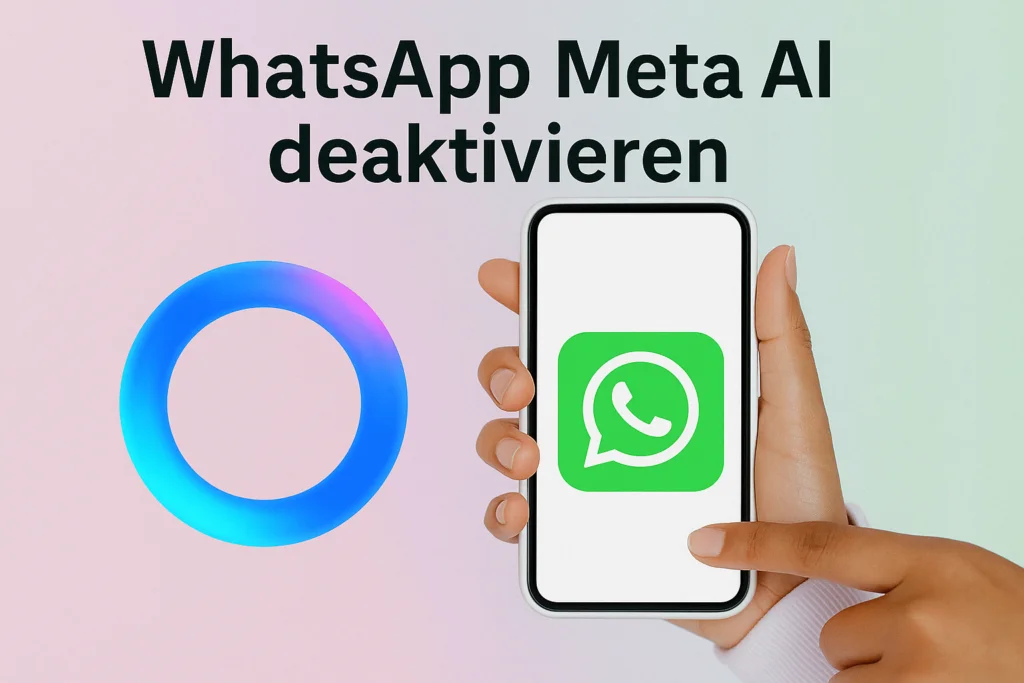 Was Sie tun können, um den blauen Kreis bei WhatsApp loszuwerden (WhatsApp Meta AI deaktivieren)
