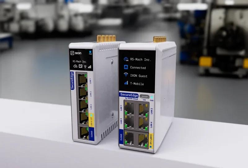 Smarter Industrie-Router-Gateways und Cloud-Lösungen mit IXON Industrie-Router-Gateways